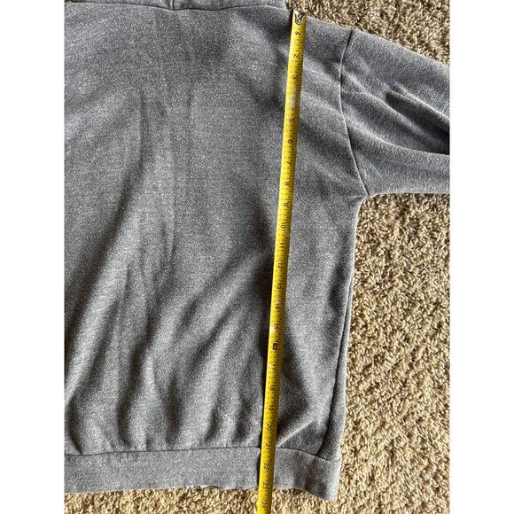 VTG NCAA Michigan State University Gray Full Zip M USA Made Hoodie Sweat Jacket - Picture 7 of 8